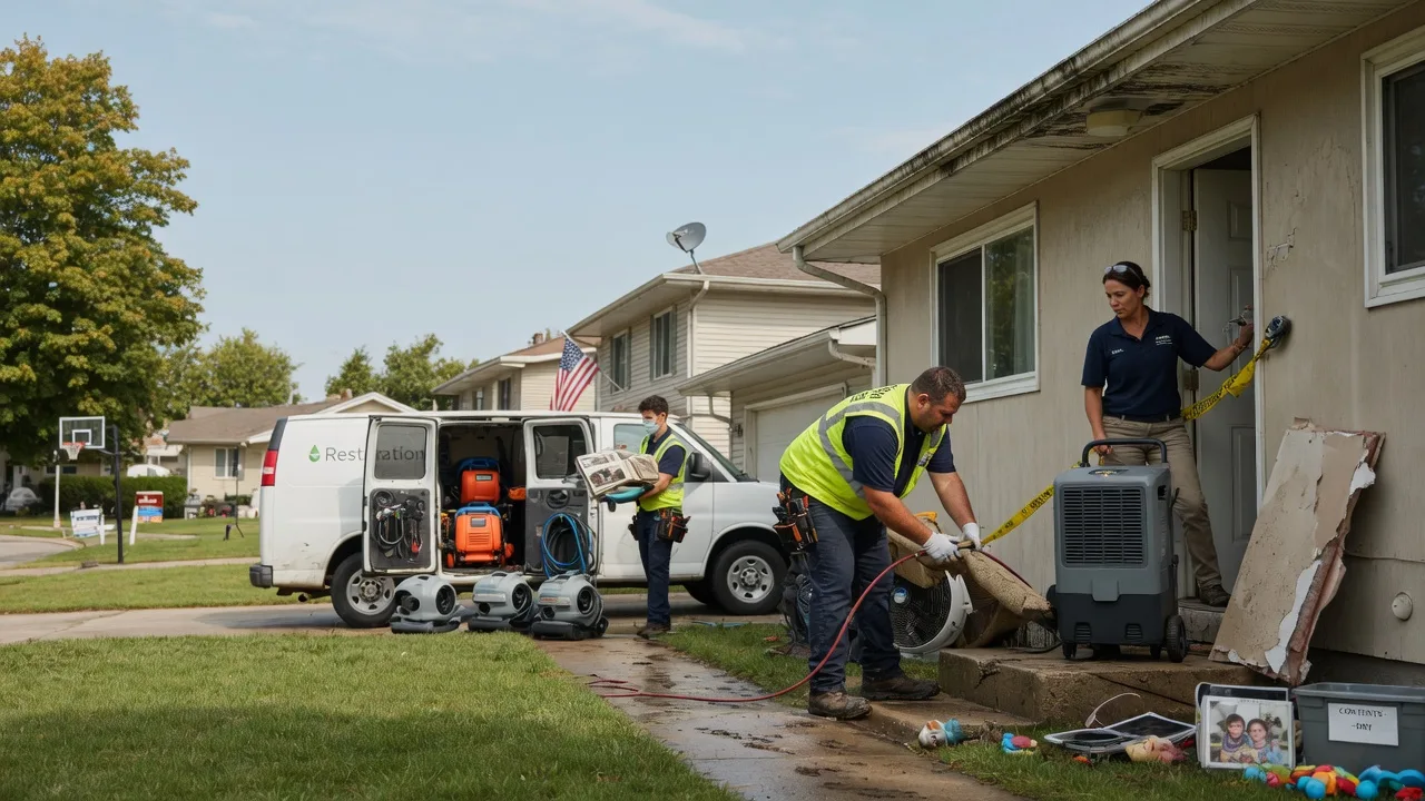 Water Damage Restoration in New Bremen, OH near me